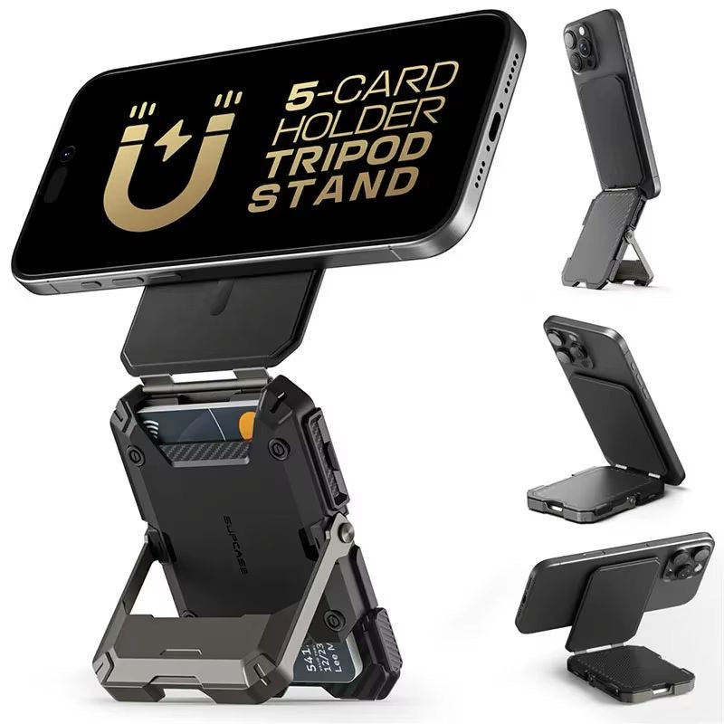 Phone wallet stand