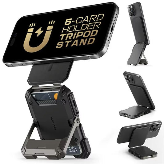 Phone wallet stand
