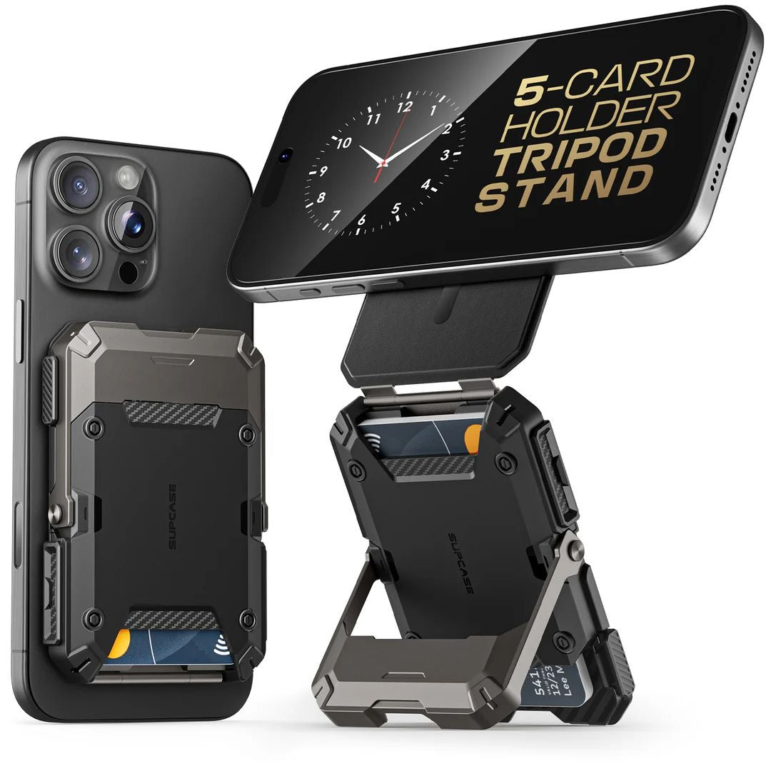 Phone wallet stand