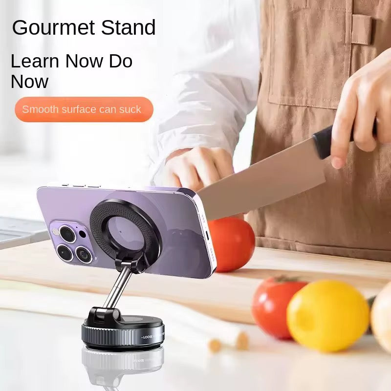 Magnetic Vacuum Phone Holder