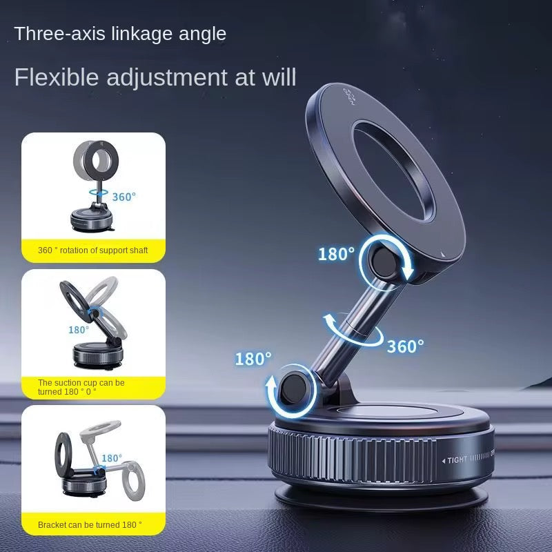 Magnetic Vacuum Phone Holder