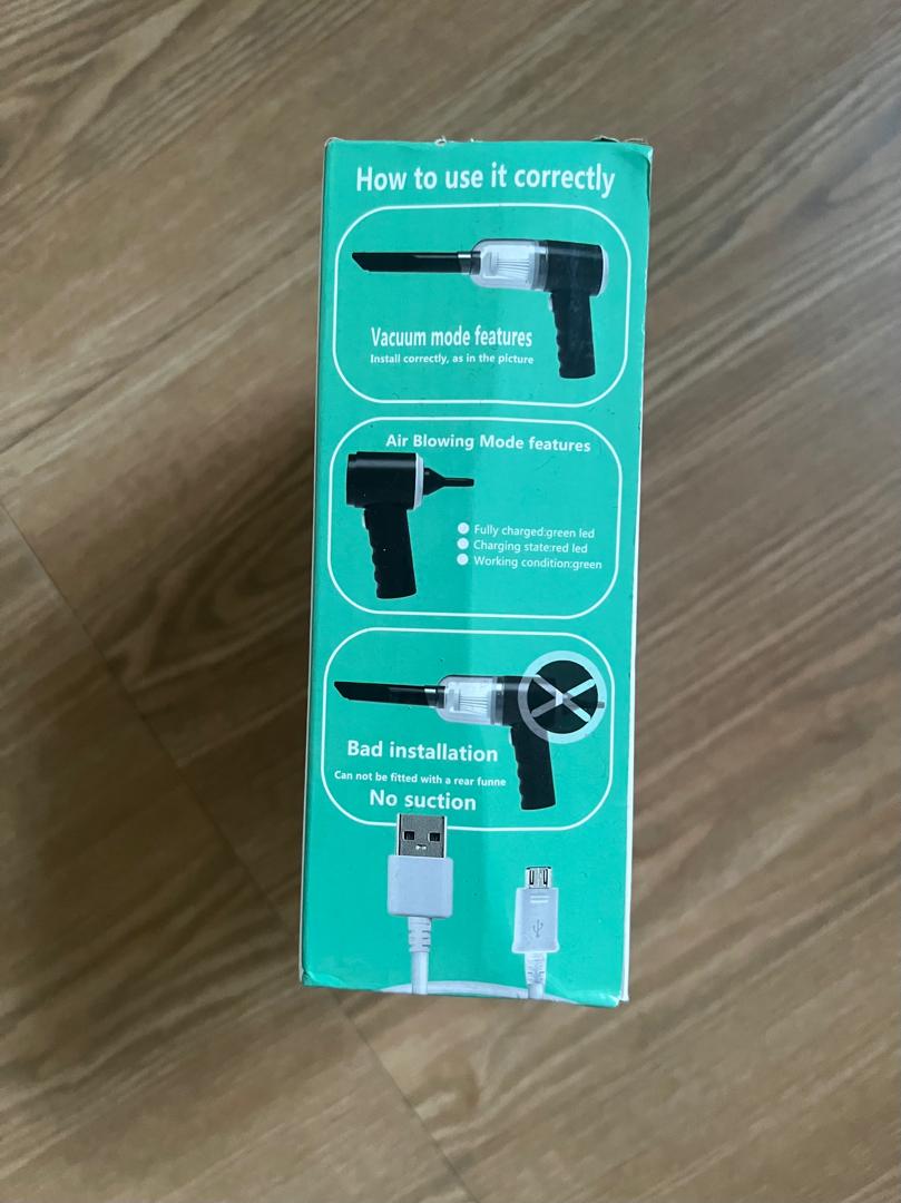 AeroVac : Portable Mini Vacuum Cleaner